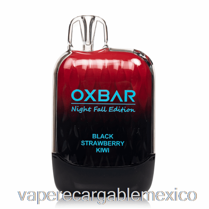 Vape Recargable Oxbar G8000 Desechable Negro Fresa Kiwi